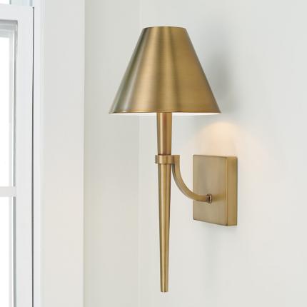 Capital Lighting Holden Brass - Antique Brass Collection