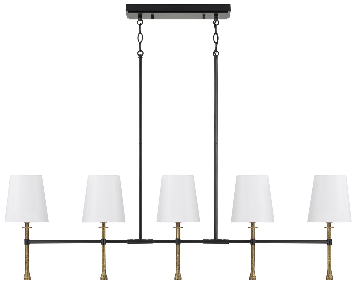 Image 2 Capital Lighting Hollis 5 Light Chandeli