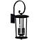 Capital Lighting Howell 31 1/2" Black 4-Light Scroll Arm Outdoor Light
