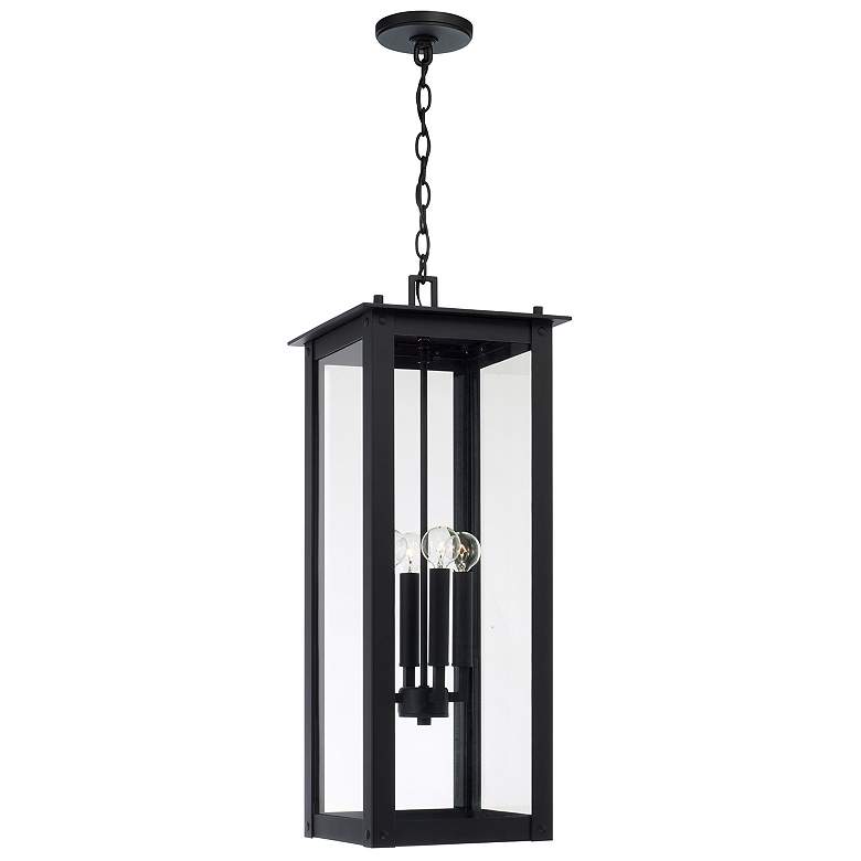 Image 1 Capital Lighting Hunt 4 Light Outdoor 11" Black