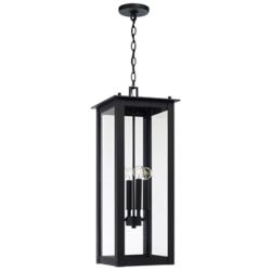 Capital Lighting Hunt 4 Light Outdoor 11" Black