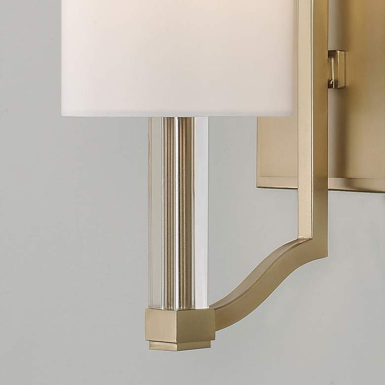 Image 3 Capital Lighting Ingrid 1 Light Sconce 5" Matte Brass more views