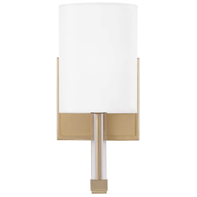 Image 4 Capital Lighting Ingrid 1 Light Sconce 5" Matte Brass more views