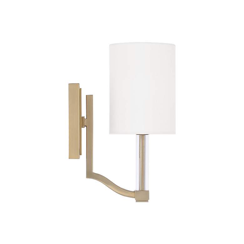 Image 5 Capital Lighting Ingrid 1 Light Sconce 5" Matte Brass more views