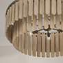 Thumbnail4 of Capital Lighting Jada 6 Light Pendant 30" Dark Brass more views