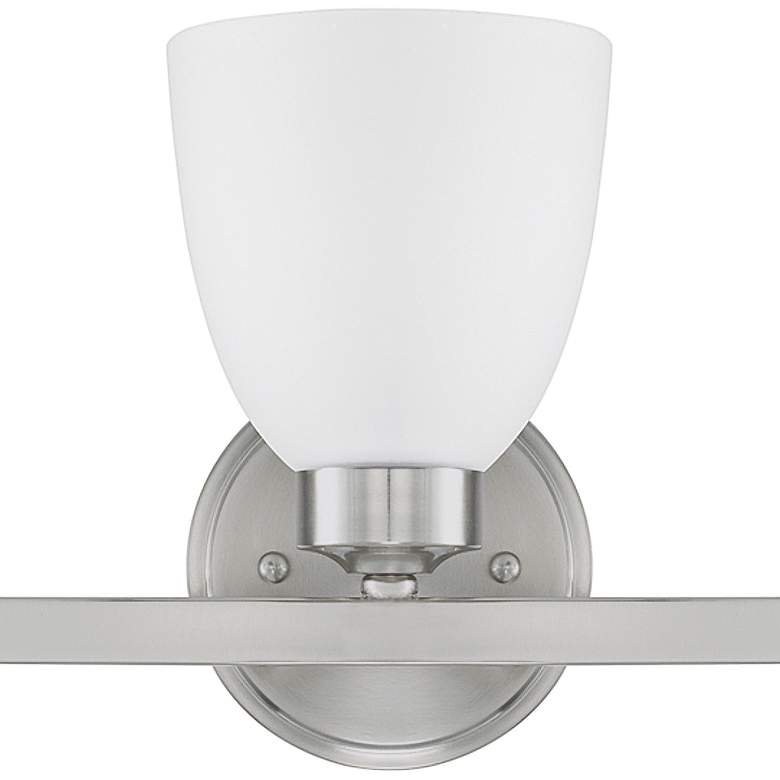 Image 3 Capital Lighting Jameson 21" Brushed Nickel 3-Light Vanity Bath Light more views