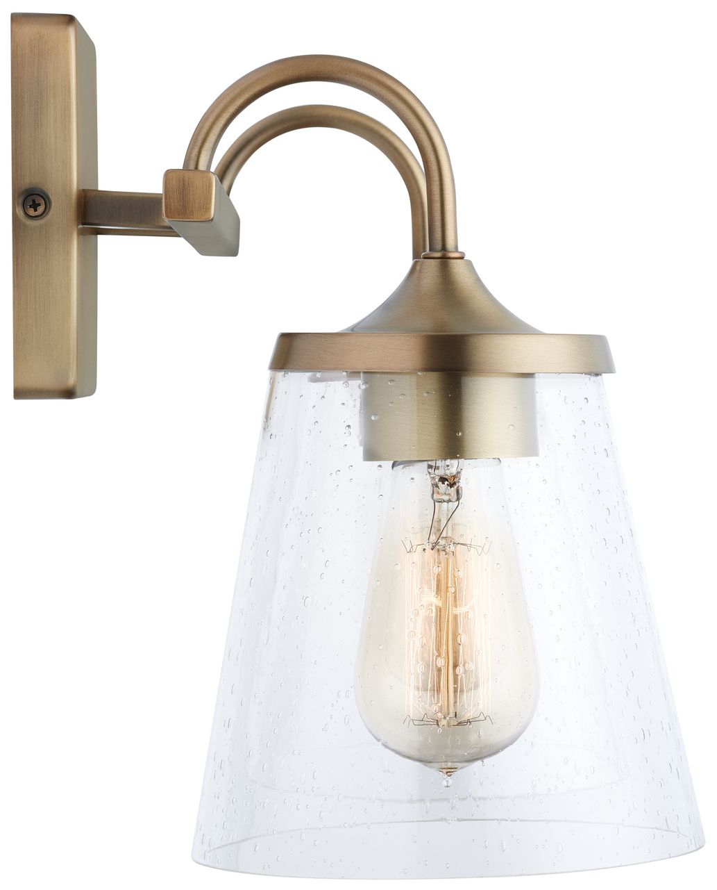 Image 5 Capital Lighting Jayne 2 Light Vanity 15.25" Aged Brass more views