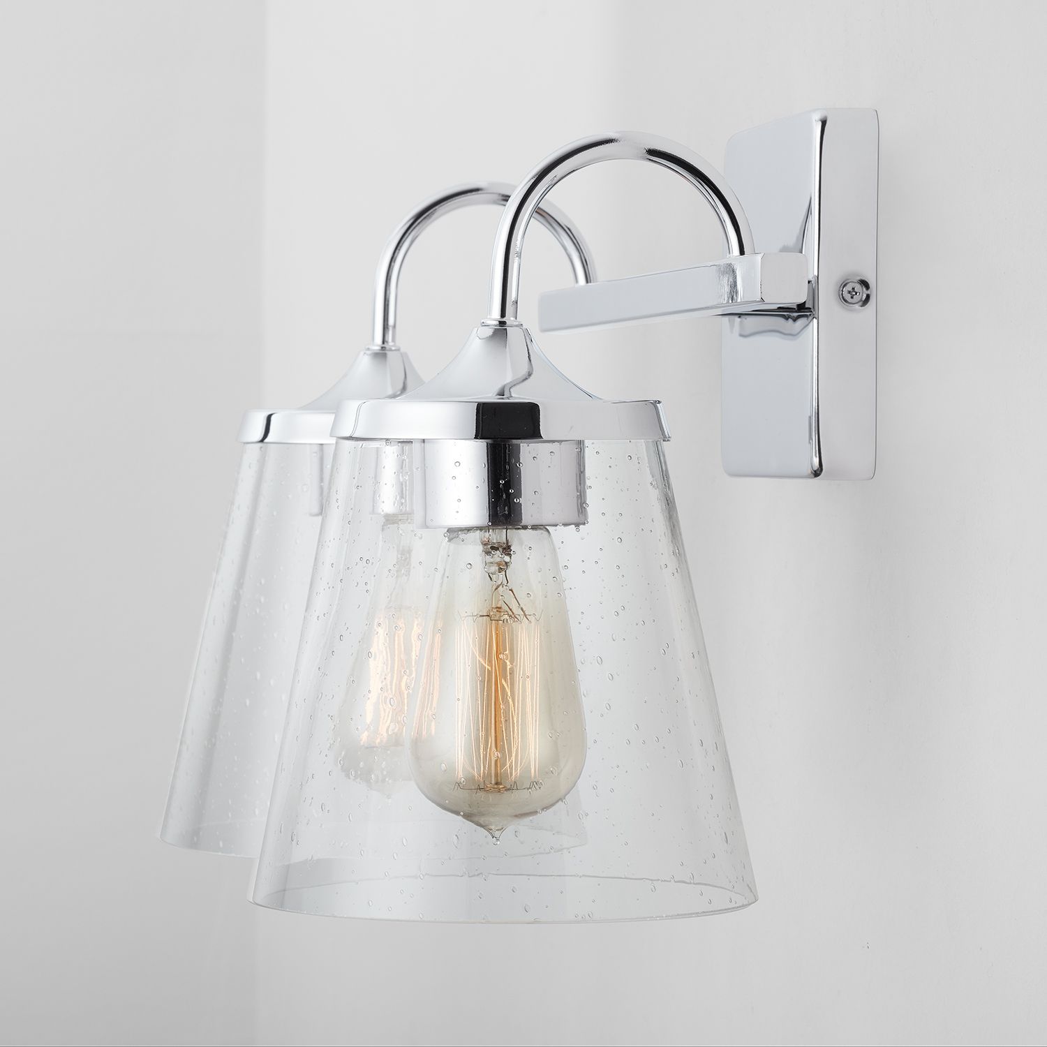 Image 3 Capital Lighting Jayne 2 Light Vanity Chrome more views