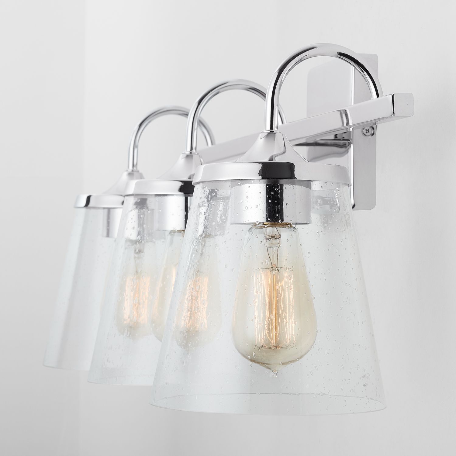 Image 3 Capital Lighting Jayne 3 Light Vanity 24.25" Chrome more views