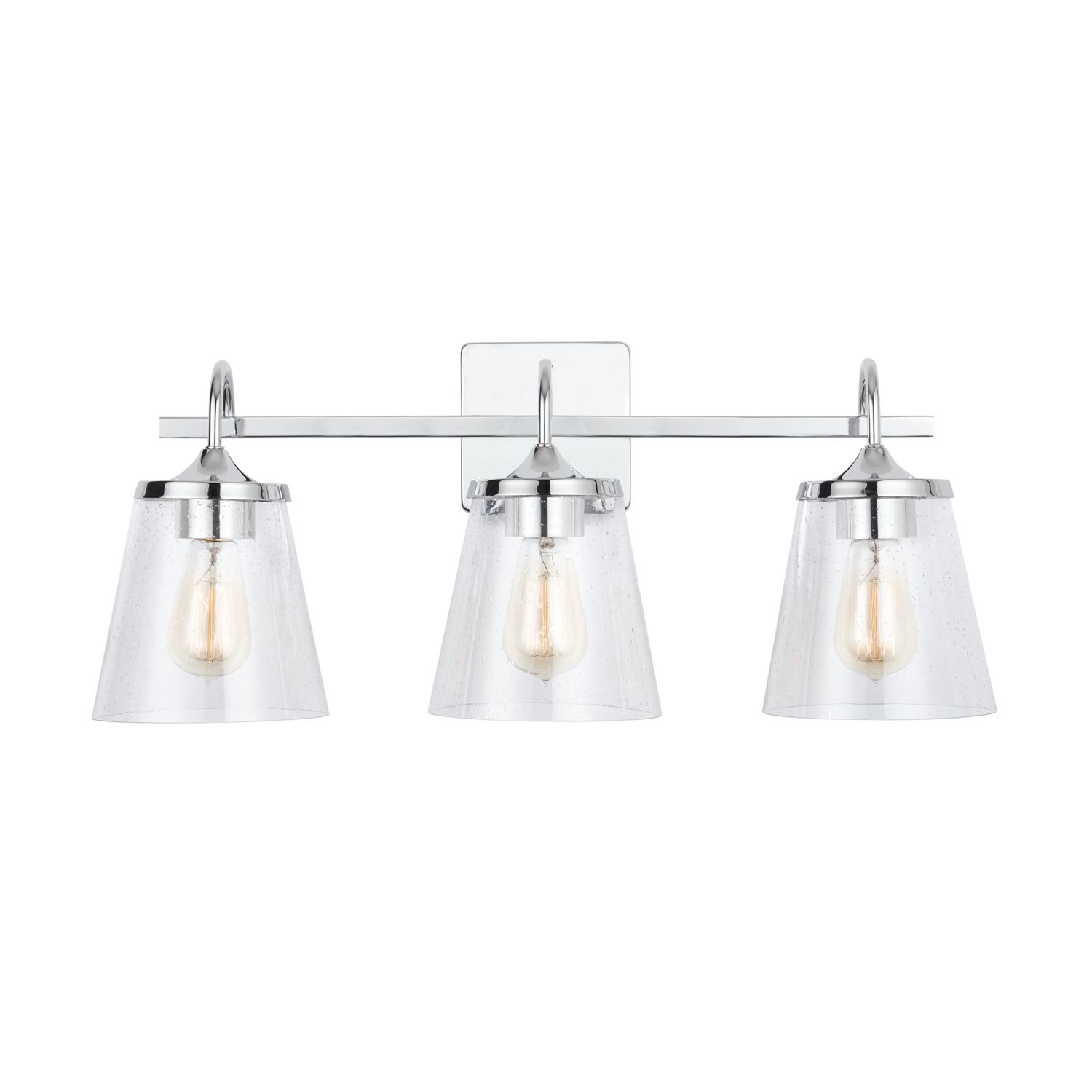 Image 5 Capital Lighting Jayne 3 Light Vanity 24.25" Chrome more views