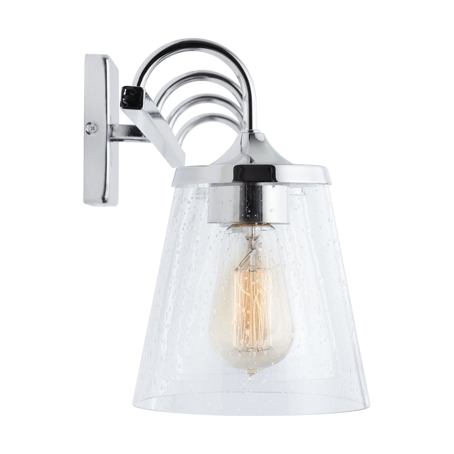 Image 5 Capital Lighting Jayne 4 Light Vanity 33.25" Chrome more views