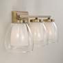 Thumbnail3 of Capital Lighting Joss 3 Light Vanity 25.5" Aged Brass more views