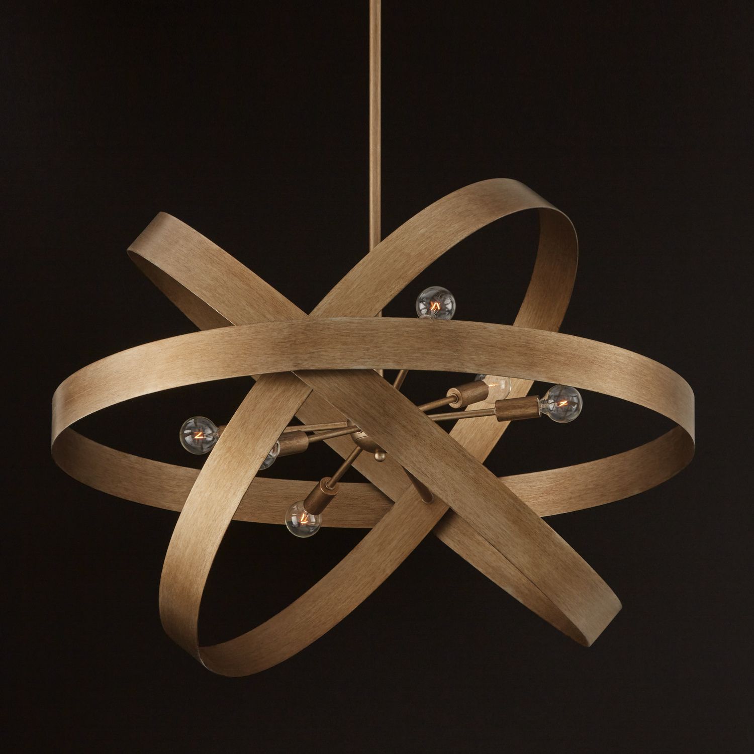 Image 4 Capital Lighting Jude 6 Light Chandelier 32" Mystic Luster more views