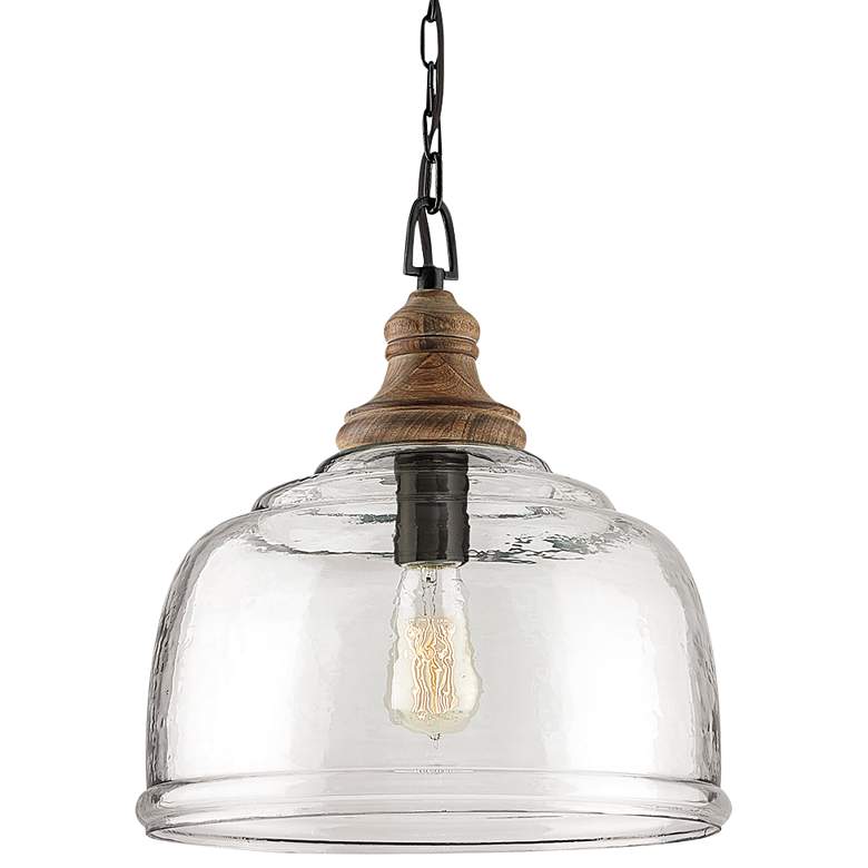 Image 1 Capital Lighting Julian 14" Wide Clear Glass Dome Pendant Light
