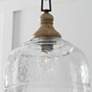 4_Capital Lighting Julian 14" Wide Clear Glass Dome Pendant Light more views