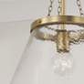 Thumbnail4 of Capital Lighting Landon 1 Light Pendant 14.5" Aged Brass more views