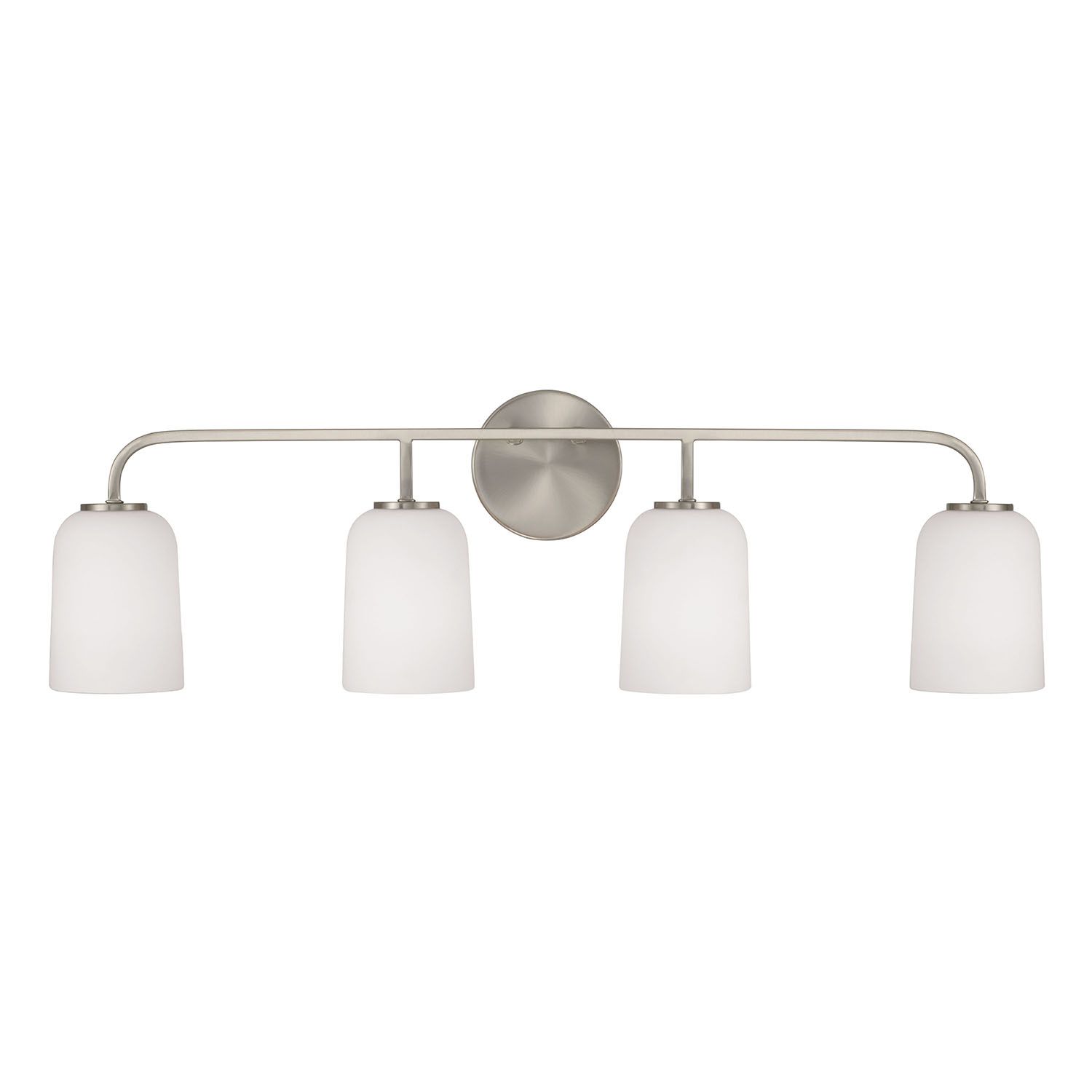 Image 5 Capital Lighting Lawson 32 1/2" 4-Light Brushed Nickel Bath Light more views