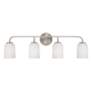 5_Capital Lighting Lawson 32 1/2" 4-Light Brushed Nickel Bath Light more views