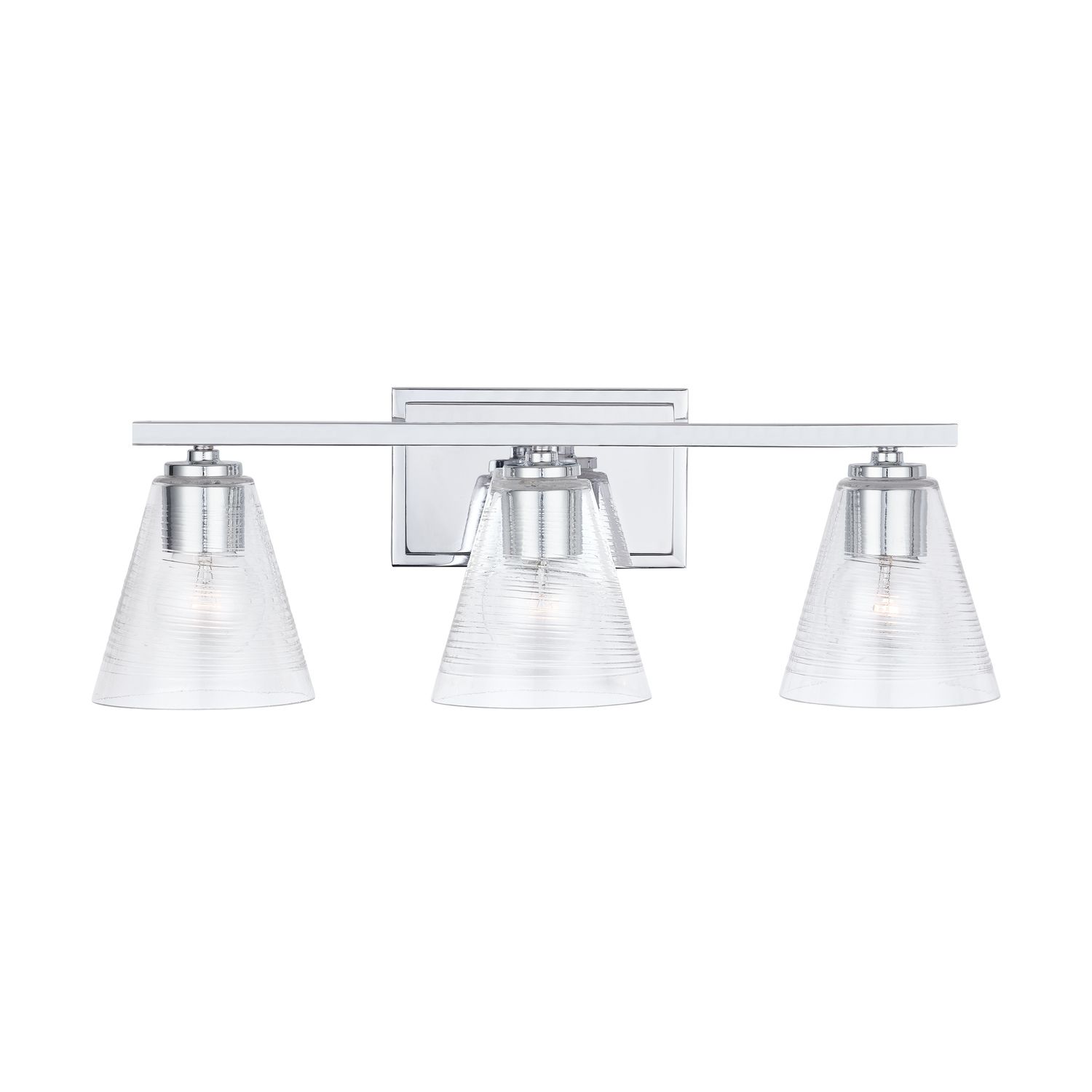 Image 6 Capital Lighting Layla 3 Light Vanity 24" Chrome more views