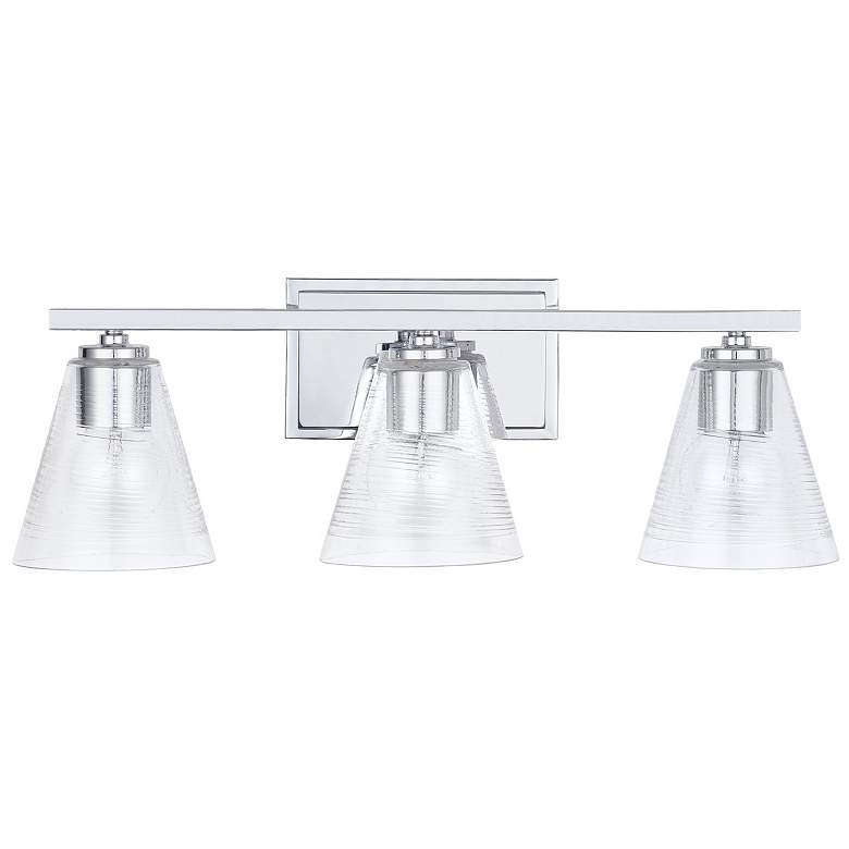 Image 1 Capital Lighting Layla 3 Light Vanity Chrome