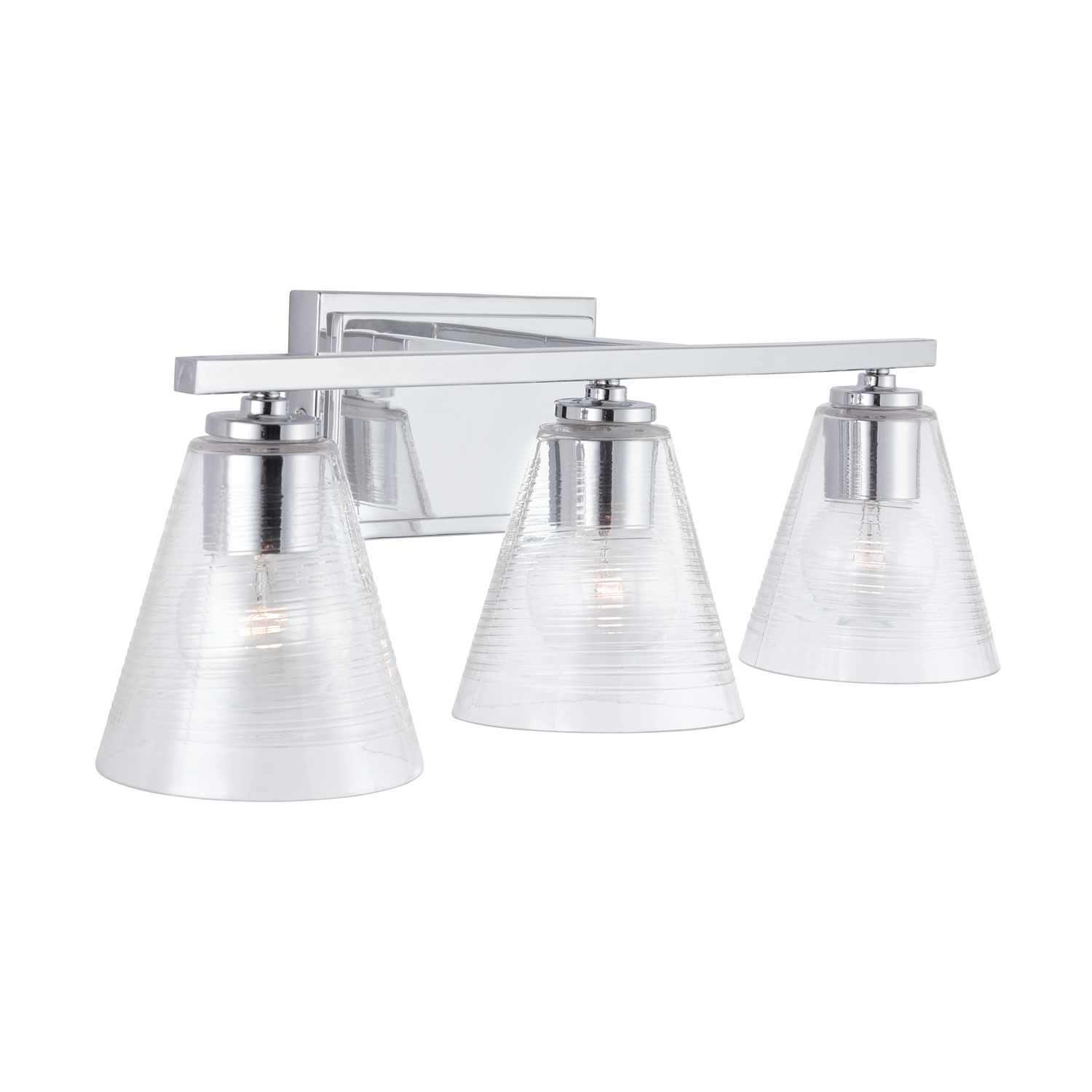 Image 4 Capital Lighting Layla 3 Light Vanity Chrome more views