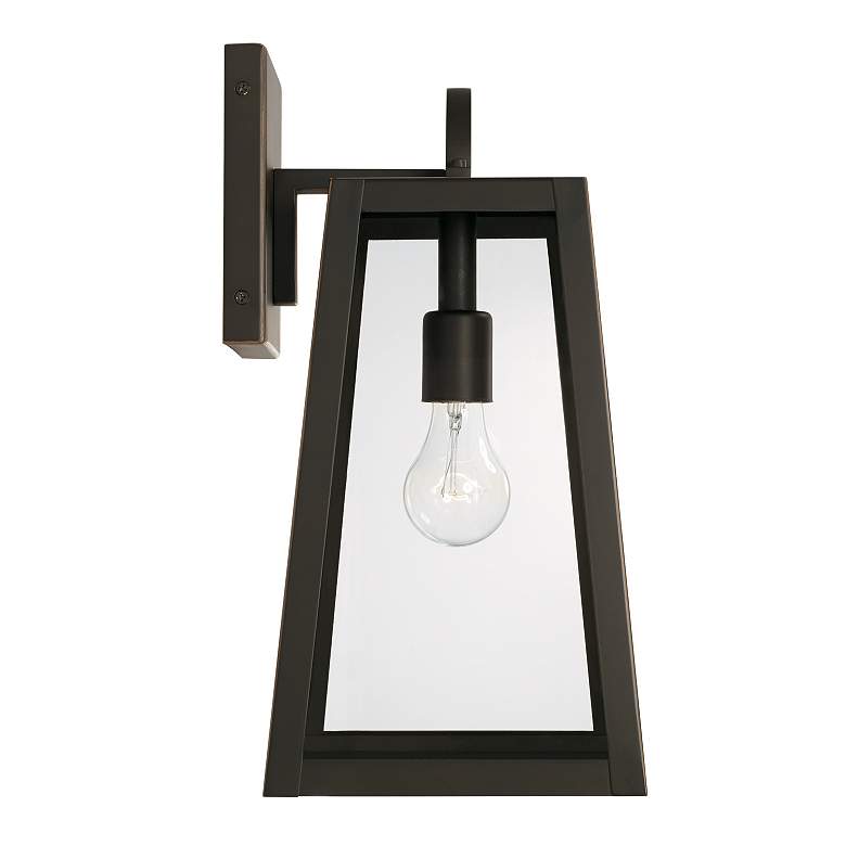 Image 5 Capital Lighting Leighton 1 Light Outdoor Wall-Lantern Oiled Bronze more views