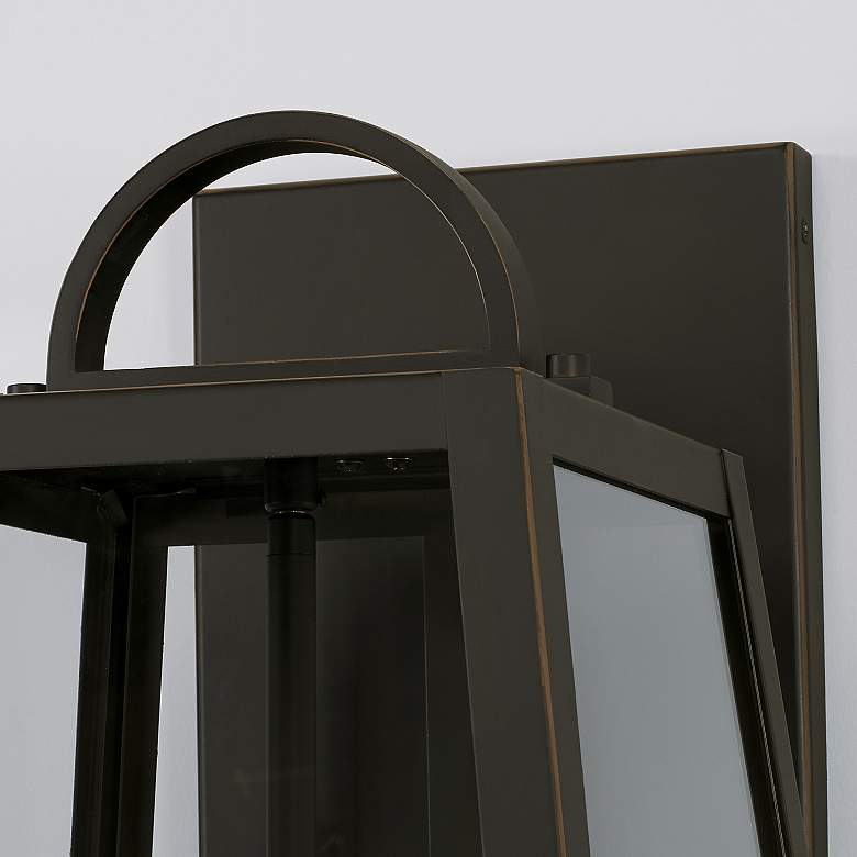 Image 3 Capital Lighting Leighton 4 Light Outdoor Wall-Lantern Oiled Bronze more views