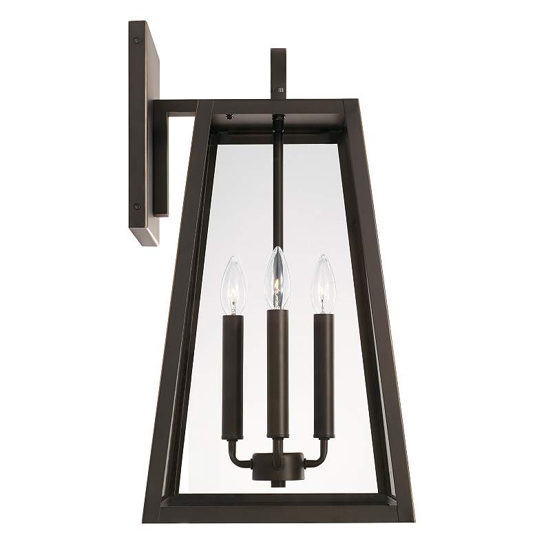 Image 5 Capital Lighting Leighton 4 Light Outdoor Wall-Lantern Oiled Bronze more views
