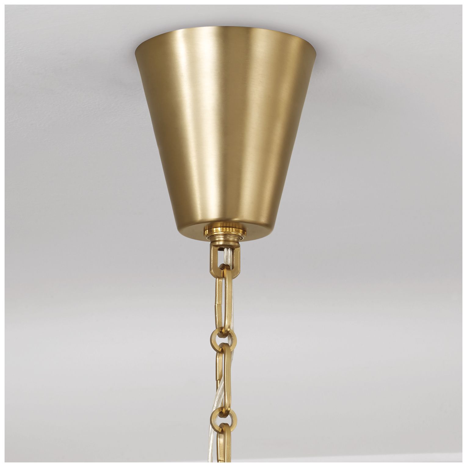 Image 7 Capital Lighting Leland 6 Light Chandelier 32" Aged Brass more views