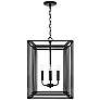 2_Capital Lighting Lennon 4 Light Foyer Matte Black