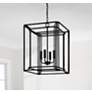 1_Capital Lighting Lennon 4 Light Foyer Matte Black