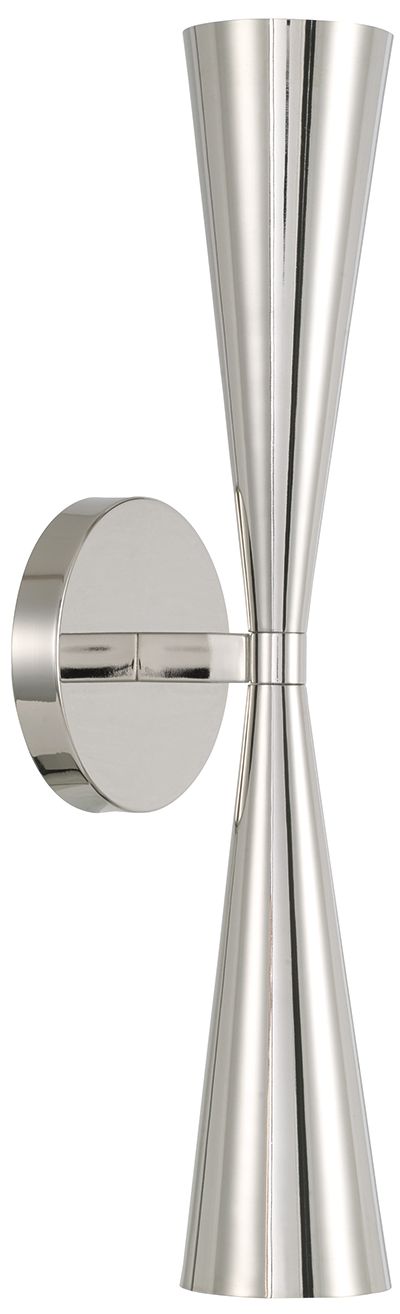 Image 2 Capital Lighting Levi 2 Light Sconce 5"
