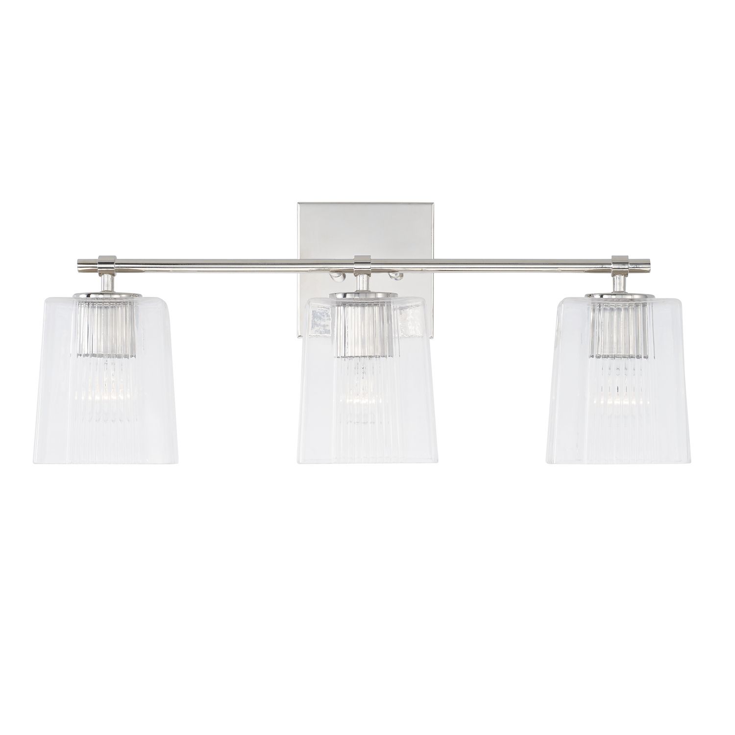 Image 4 Capital Lighting Lexi 3 Light Vanity 23" Polished Nickel more views