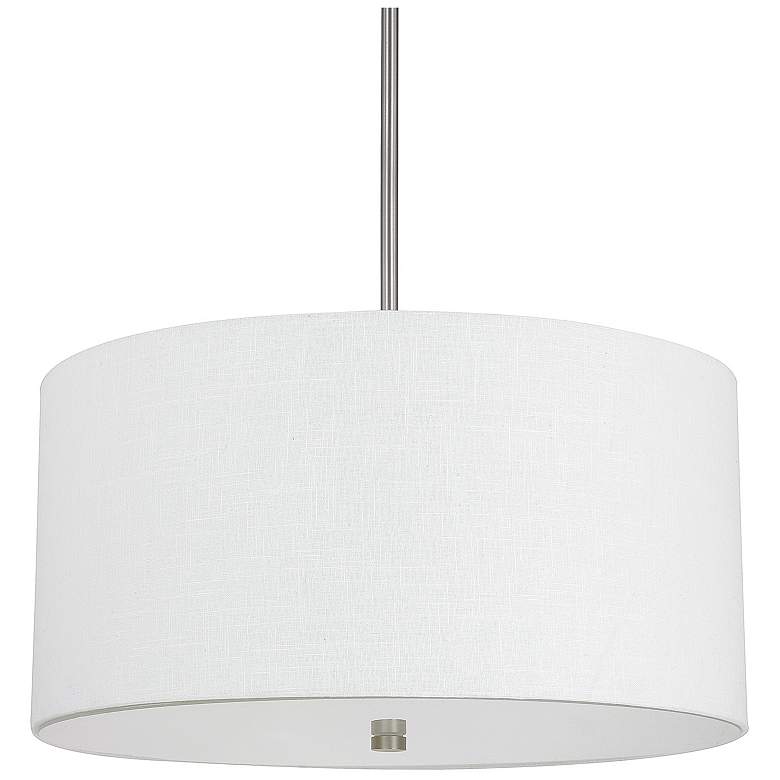 Image 1 Capital Lighting Loft 4 Light Pendant Matte Nickel