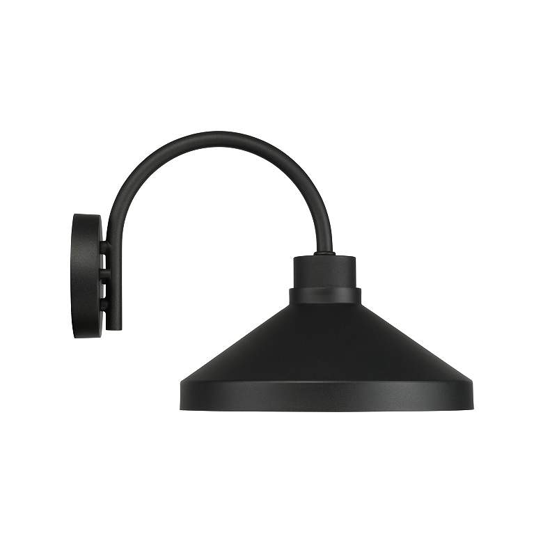 Image 5 Capital Lighting Lofton 1 Light Outdoor Wall Lantern 11.25" Black more views