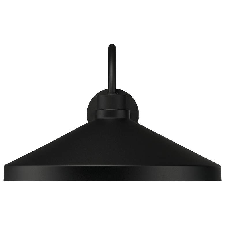 Image 5 Capital Lighting Lofton 1 Light Outdoor Wall Lantern 17.25" Black more views