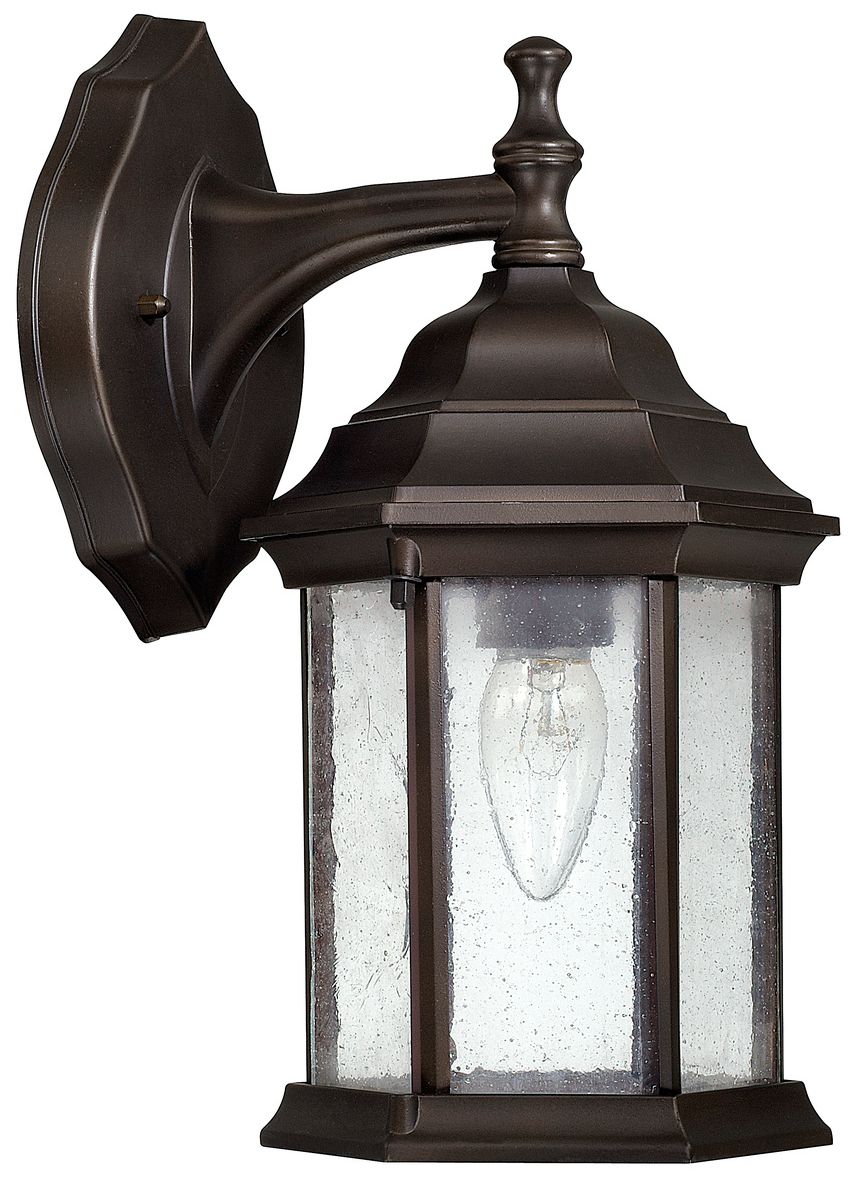 Capital Lighting Main Street 1 Light Outdoor Wall lantern 6.5" Old Bronze