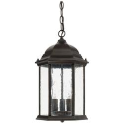 Capital Lighting Main Street 3 Light Outdoor Hanging-Lantern Old Bronze