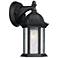 Capital Lighting Main Street 9 1/2" High Black Outdoor Wall Lantern