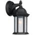 Capital Lighting Main Street 9 1/2" High Black Outdoor Wall Lantern