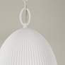 4_Capital Lighting Mallory 1 Light Pendant 11" Ceramic White more views