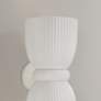 Thumbnail3 of Capital Lighting Mallory 2 Light Sconce 8" Ceramic White more views