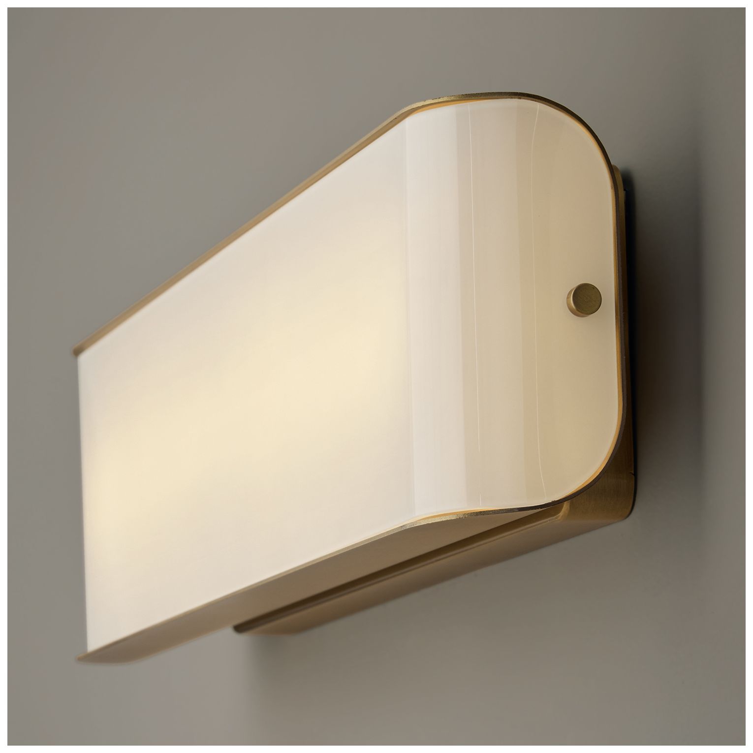 Image 3 Capital Lighting Marcell 1 Light Vanity 23.25" Aged Brass more views