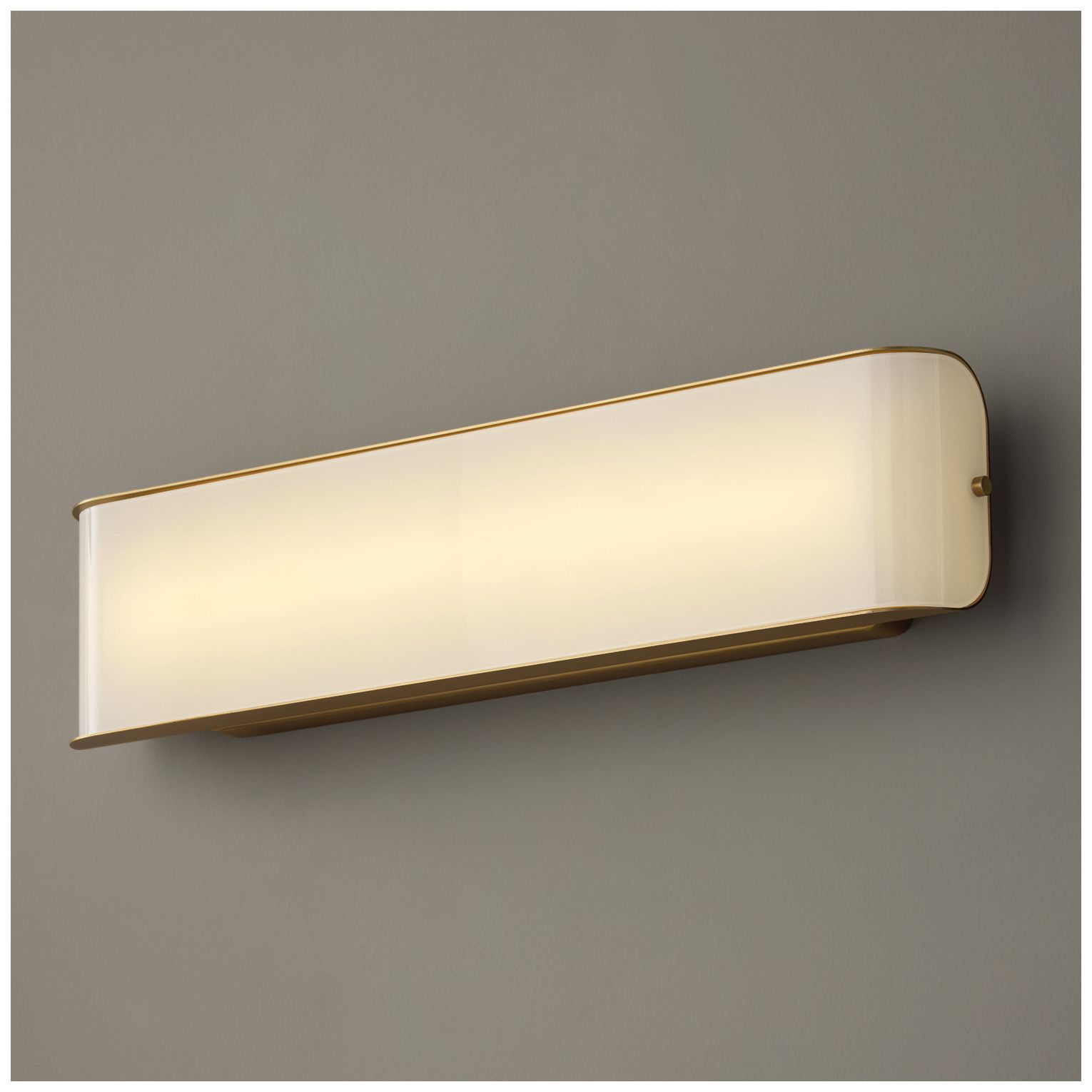 Image 4 Capital Lighting Marcell 1 Light Vanity 23.25" Aged Brass more views