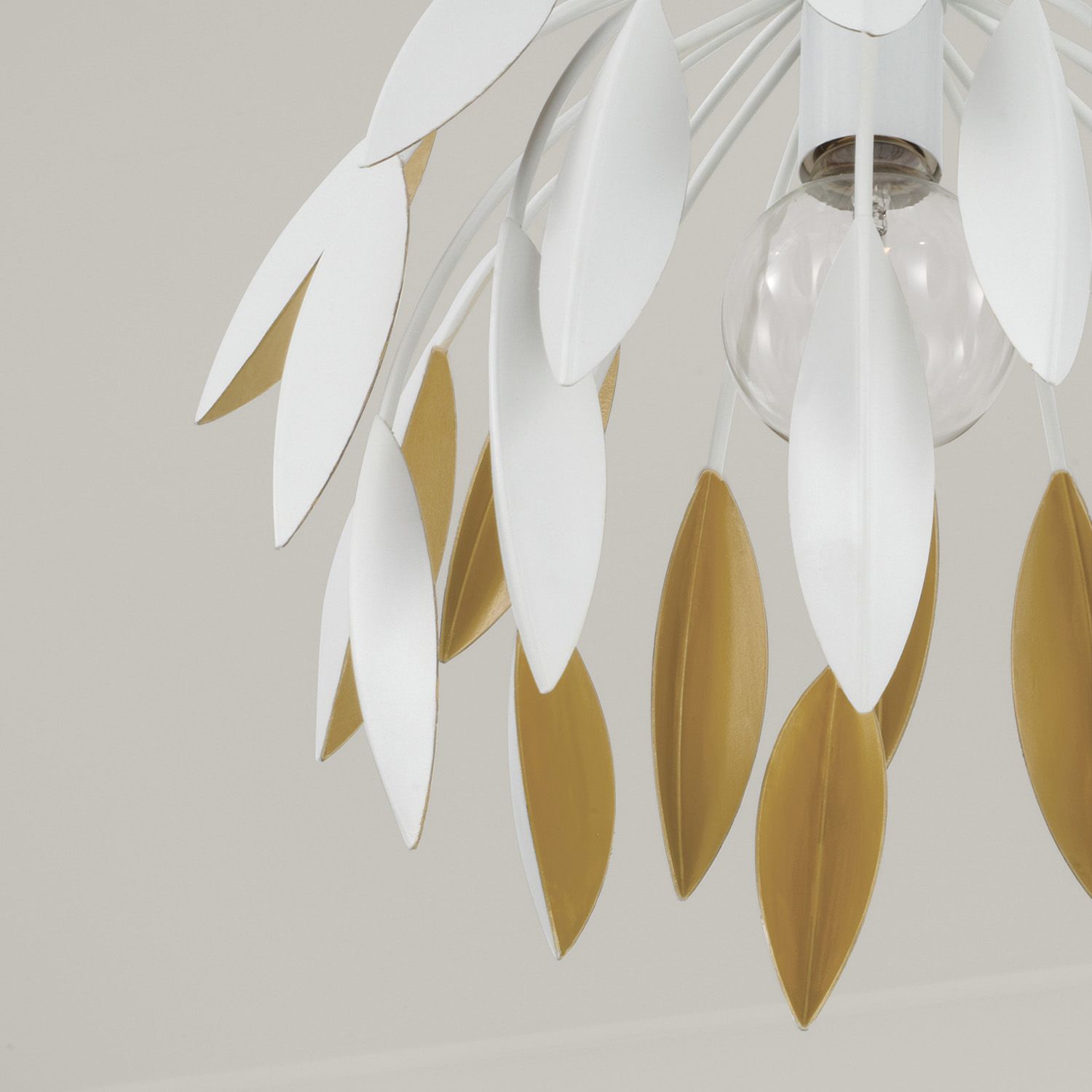 Image 6 Capital Lighting Margeaux 1 Light Pendant 14" Matte White more views