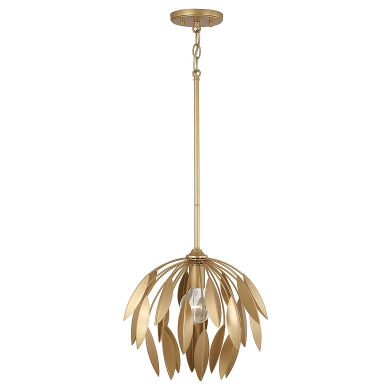 Image 4 Capital Lighting Margeaux 1 Light Pendant Buffed Gold more views