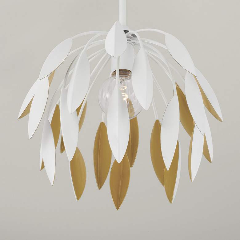 Image 3 Capital Lighting Margeaux 1 Light Pendant Matte White more views
