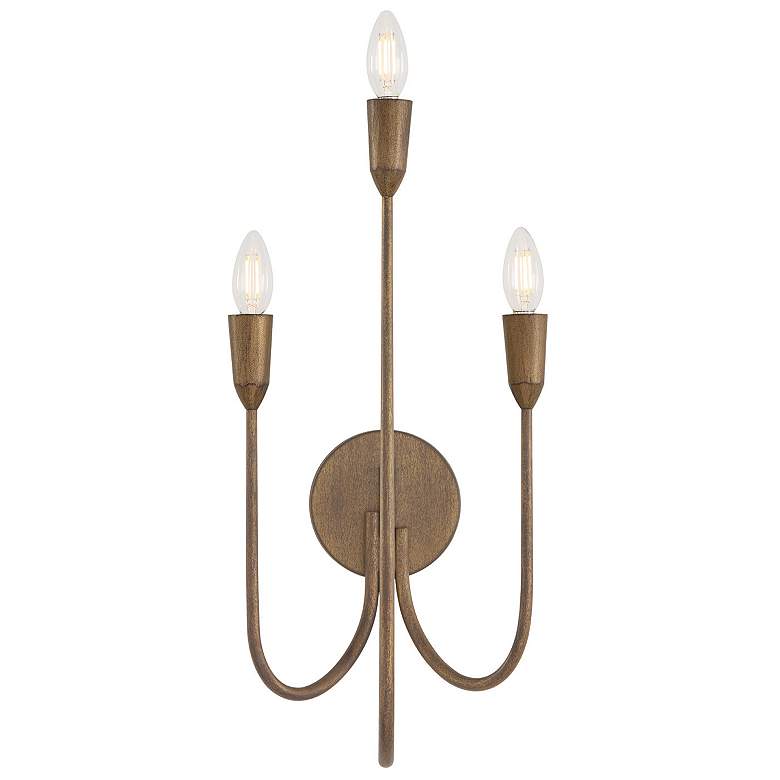 Image 5 Capital Lighting Marley 3 Light Sconce 10.25" Mystic Bronze more views