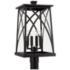 Capital Lighting Marshall 4 Light Outdoor Post-Lantern Black