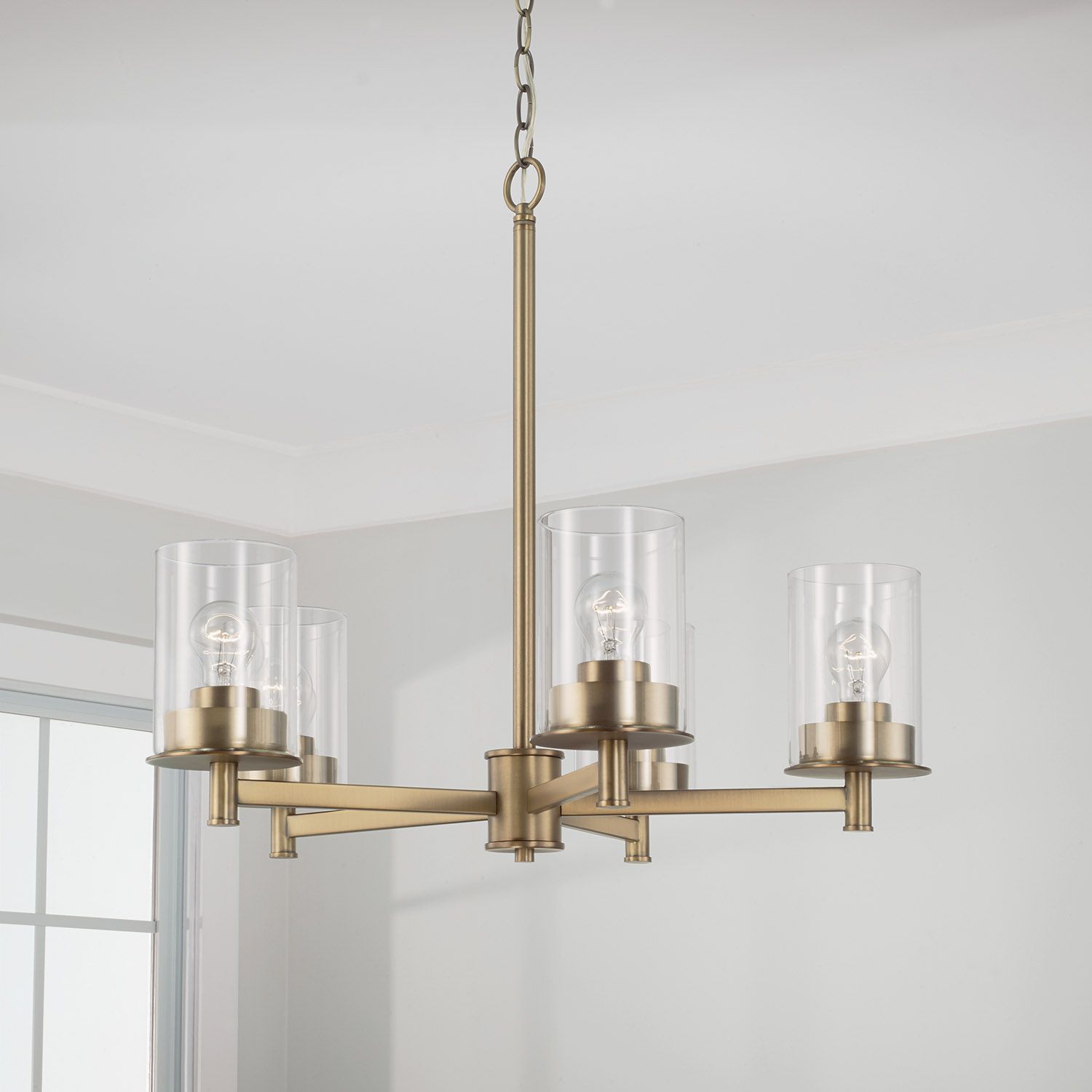 Capital Lighting Mason Brass - Antique Brass Collection